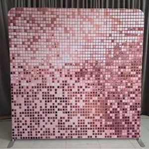 Sequinlook roze backdrop 