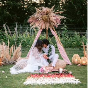 Tipi Backdrop (klein)