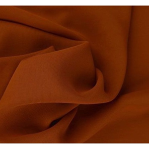 Chiffon backdrop doek terracotta