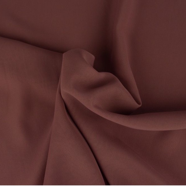 Chiffon backdrop doek donker oud roze